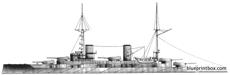 mnf bretagne 1922 battleship