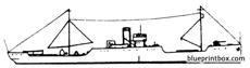 mnf ailette 1918 gunboat