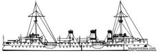 mnf bugeaud 1896 cruiser