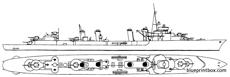 mnf chevalier paul 1941 destroyer
