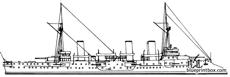 mnf dentrecasteaux 1899 cruiser
