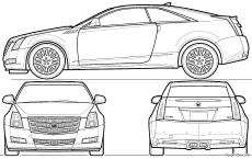 cadillac cts coupe 2010