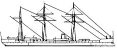 tgc hifzi rahman 1870 battleship   turkey