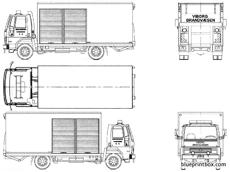 ford e cargo 0813 fire truck 1986