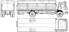 man 15168 fl fire truck 1972