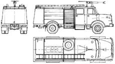 man 15240 h fire truck 1984