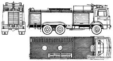 man 26204 fire truck 1986