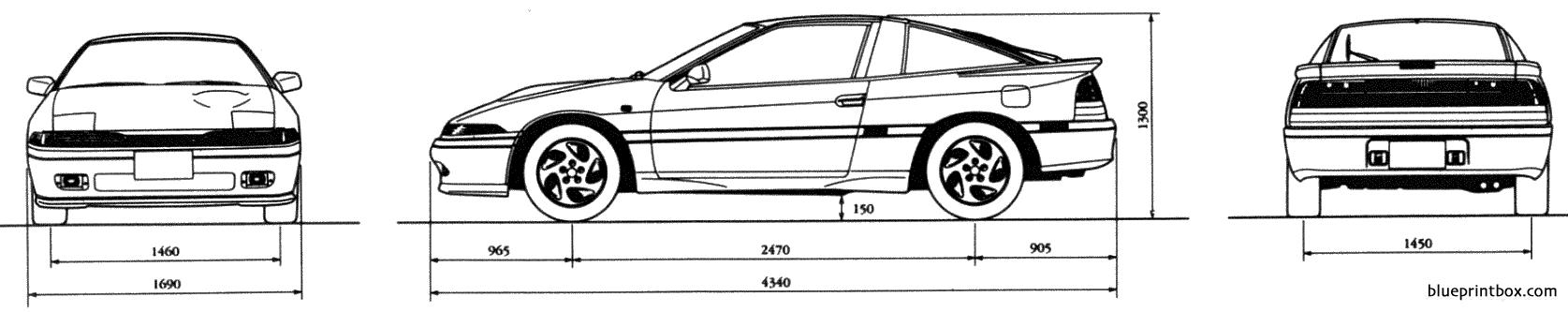 mitsubishi eclipse 1993 2 Free Plans