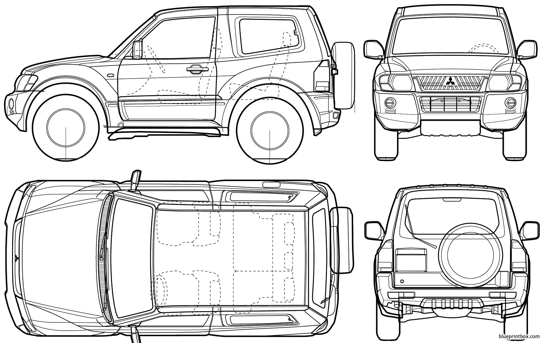 Mitsubishi Car Drawing Coloring Coloring Pages 9216