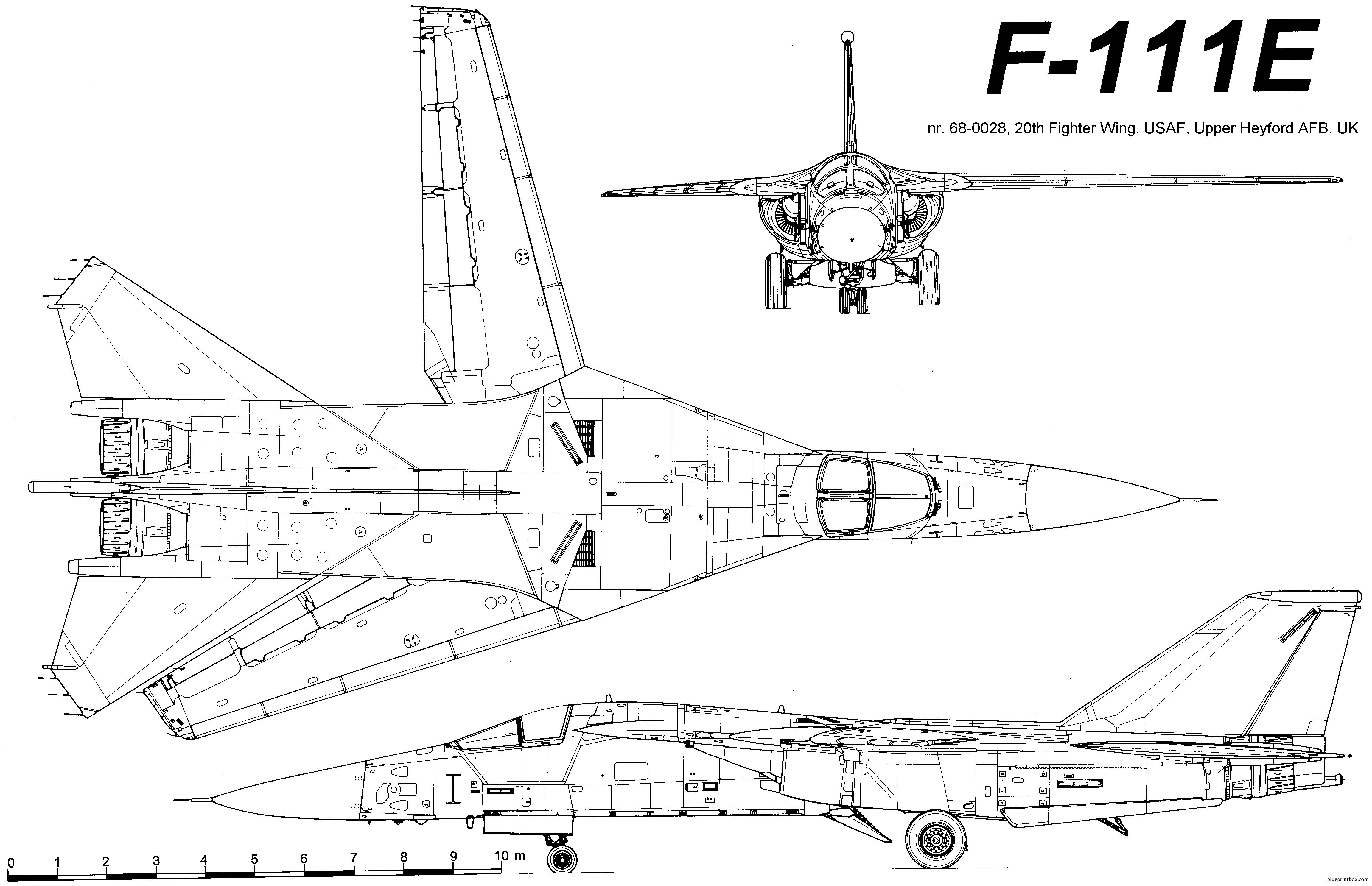general dynamics f 111e 2 Free Plans and