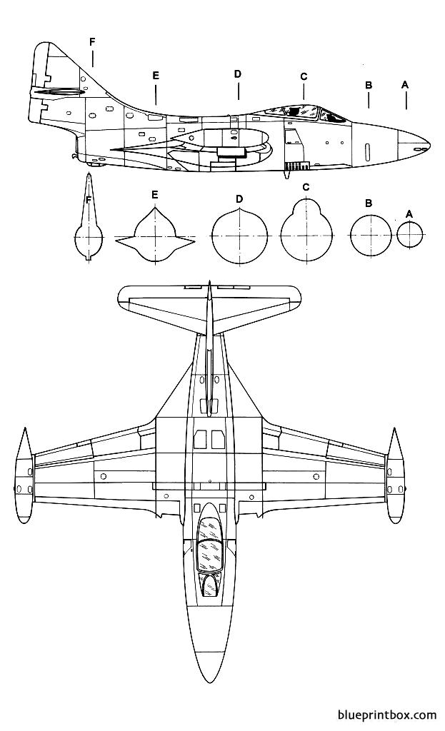 Grumman F F Panther Blueprintbox Com Free Plans And Blueprints Of Cars Trailers Ships