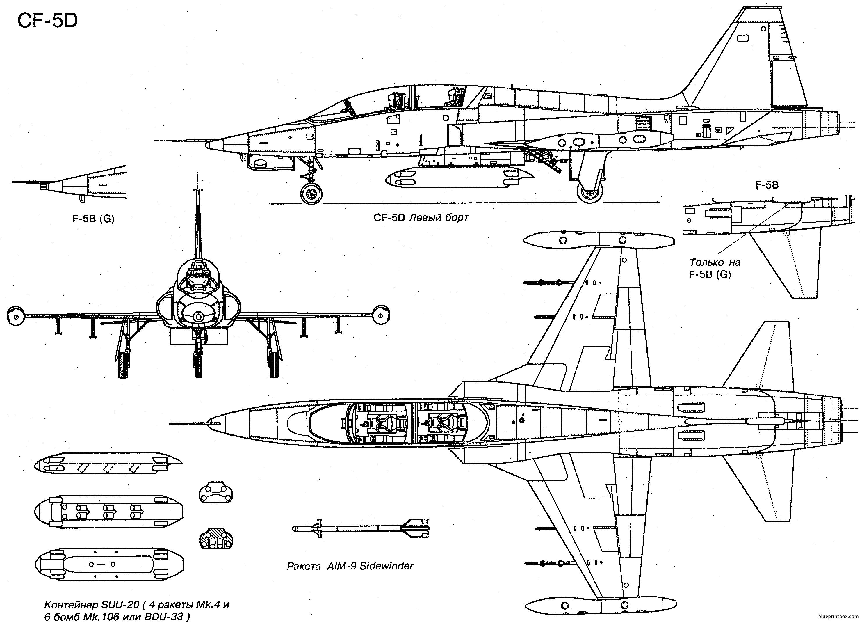 Fighter Jet Blueprint