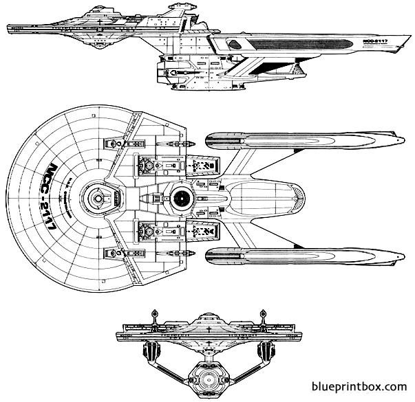 starstalker ncc 2117 patrol cruiser - BlueprintBox.com - Free Plans and ...