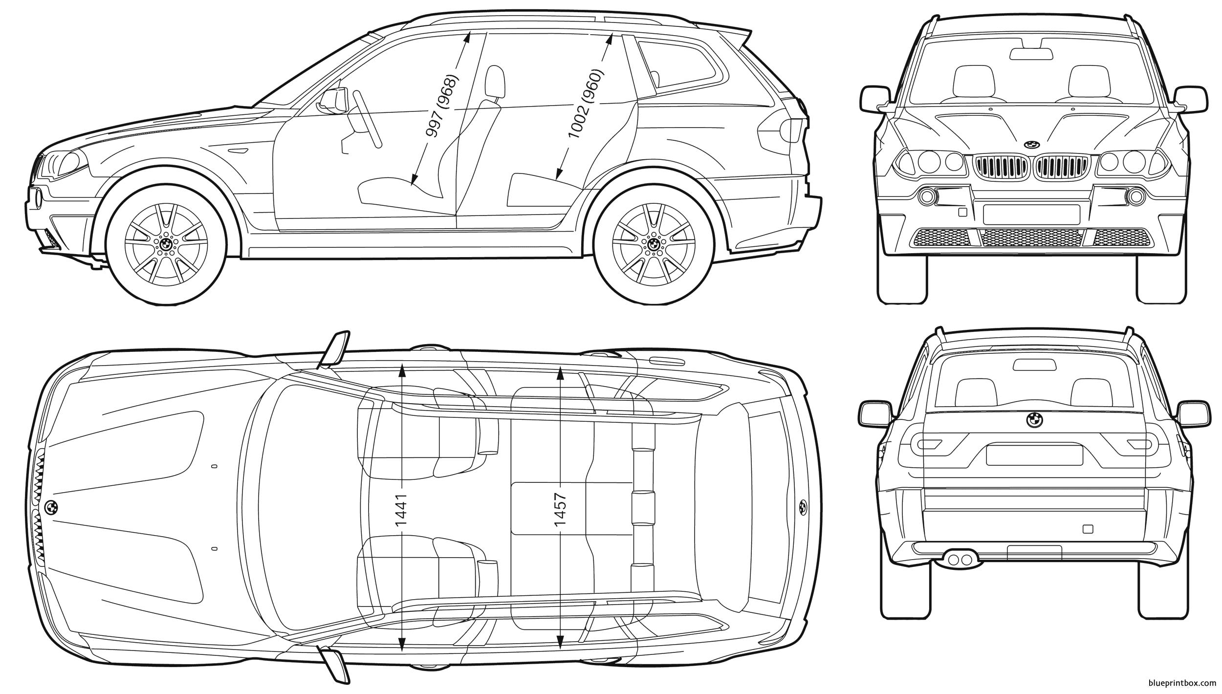 Схема предохранителей bmw x3 e83