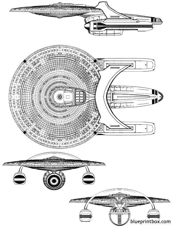 reliant ncc 1864 c - BlueprintBox.com - Free Plans and Blueprints of ...