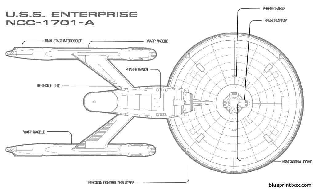 USS Enterprise Blueprints