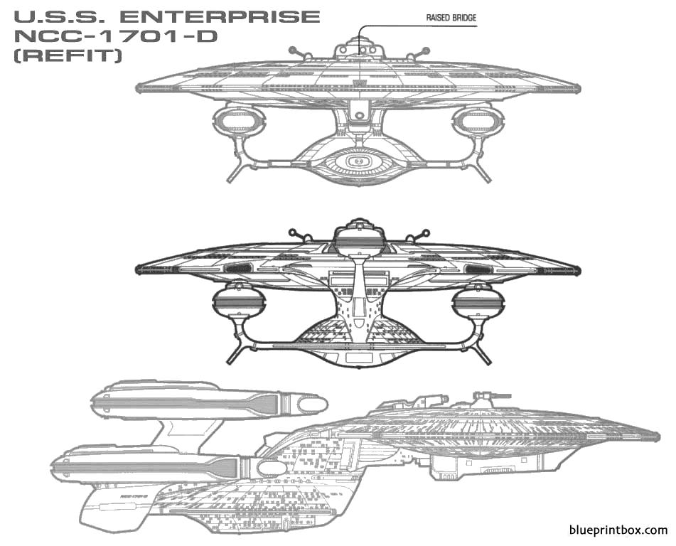 USS Enterprise Blueprints