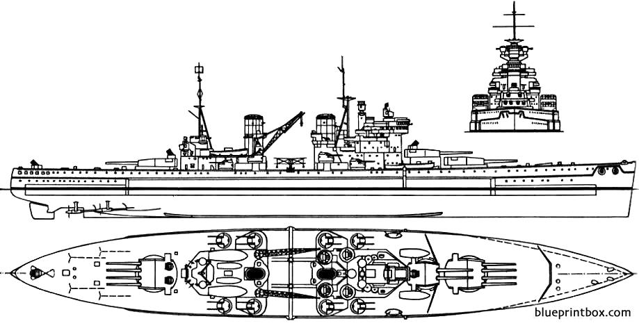 hms prince of wales - BlueprintBox.com - Free Plans and Blueprints of ...