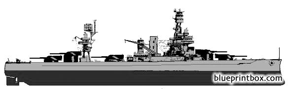 Uss Texas Battleship Drawings