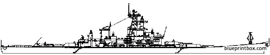 USS Iowa Blueprints