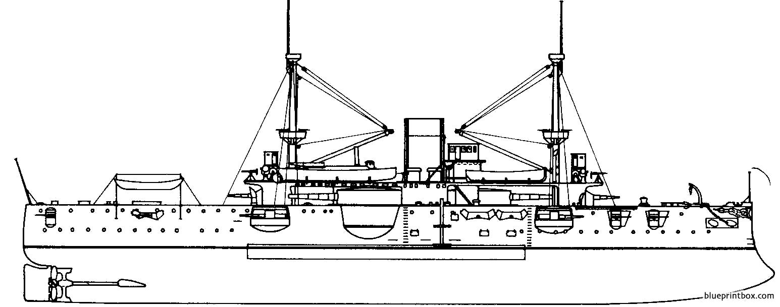 USS Texas Layout