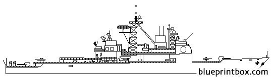 Ticonderoga Class Cruiser Blueprints