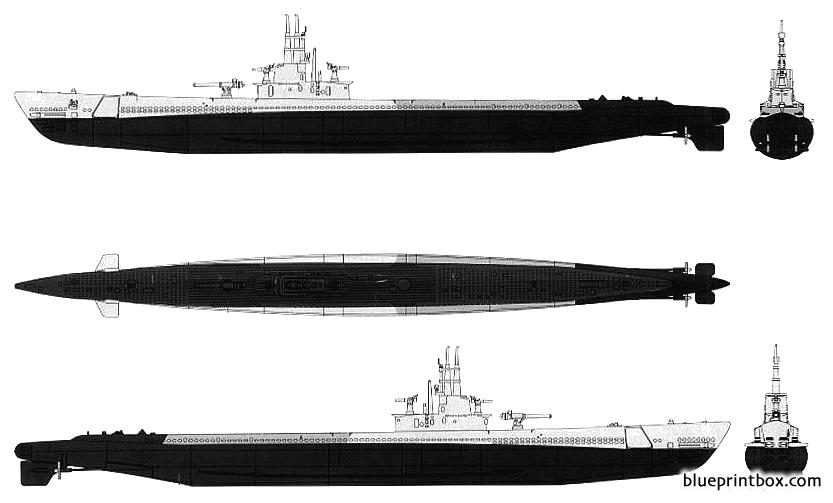 Balao Class Submarine Blueprints