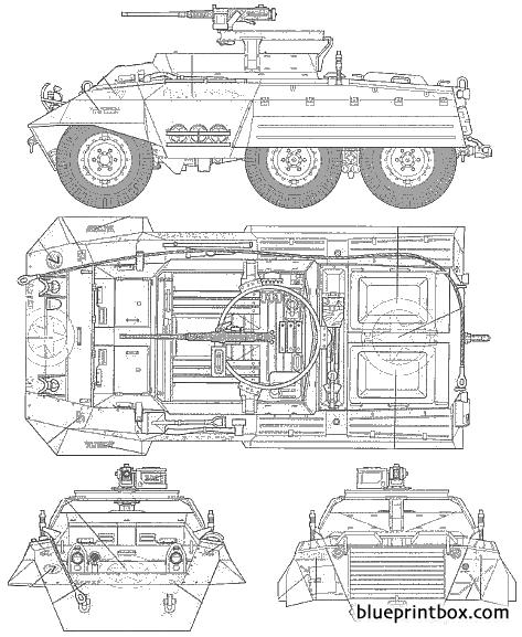 m 20 armored utility car - BlueprintBox.com - Free Plans and Blueprints ...