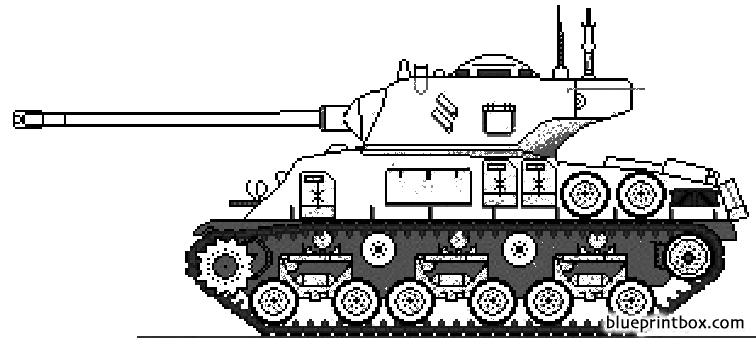 m50 super sherman idf - BlueprintBox.com - Free Plans and Blueprints of ...