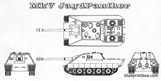 Jagdpanther Blueprints