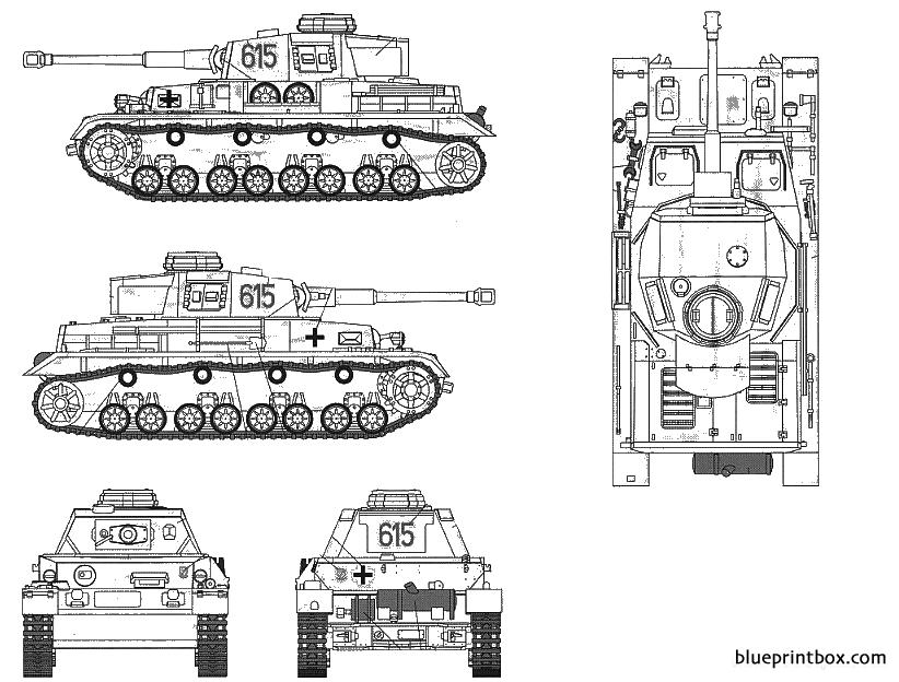 Panzer Iv H Blueprints