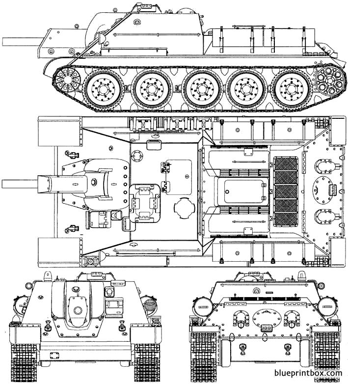 su 122 - BlueprintBox.com - Free Plans and Blueprints of Cars, Trailers ...