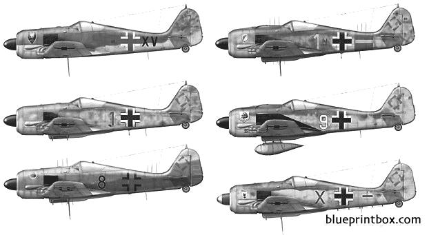 Focke Wulf Fw 190a Nachtjager Free Plans And