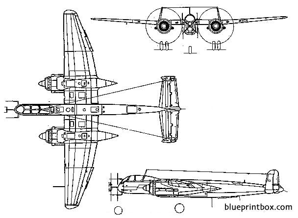 Heinkel He 111 Blueprints