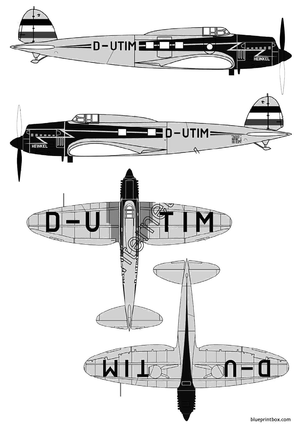 Heinkel He 1 Free Plans And Blueprints Of Cars | Images and Photos finder