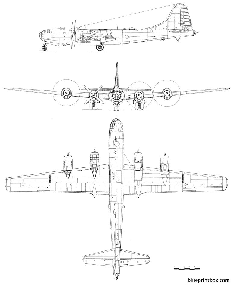 boeing b 29a super fortress Free Plans and