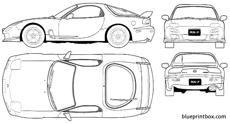 Mazda rx 7 blueprint