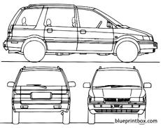 mitsubishi space wagon 1991