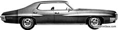 pontiac lemans 4 door hardtop 1970