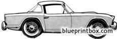 triumph tr4a hardtop