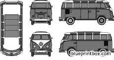 volkswagen typ 1 samba bus 1960