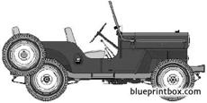 willys jeep cj3b