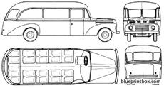 ford d club omnibus 1954