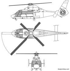 eurocopter td as 365 n3
