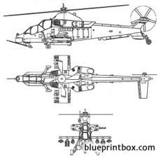 atlas ch 2 rooivalk combat helicopter
