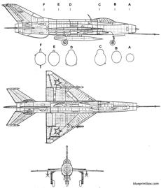 mikoyan gourevitch mig 21f fishbed