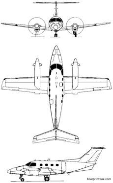 embraer emb 121 xingu 1976 brazil