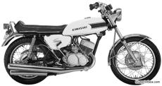 kawasaki 500h1 1969