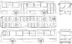 breda autobus suburbano s210 1980