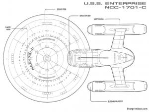 Uss Enterprise E Schematic